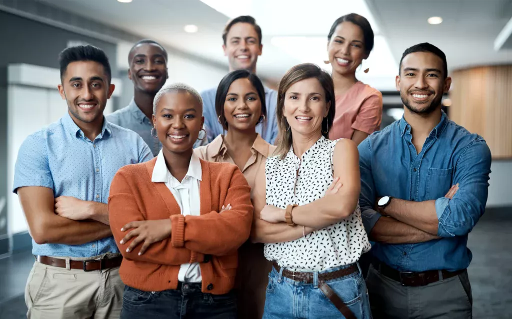 Irish Hopes international staffing solutions - diverse professional team